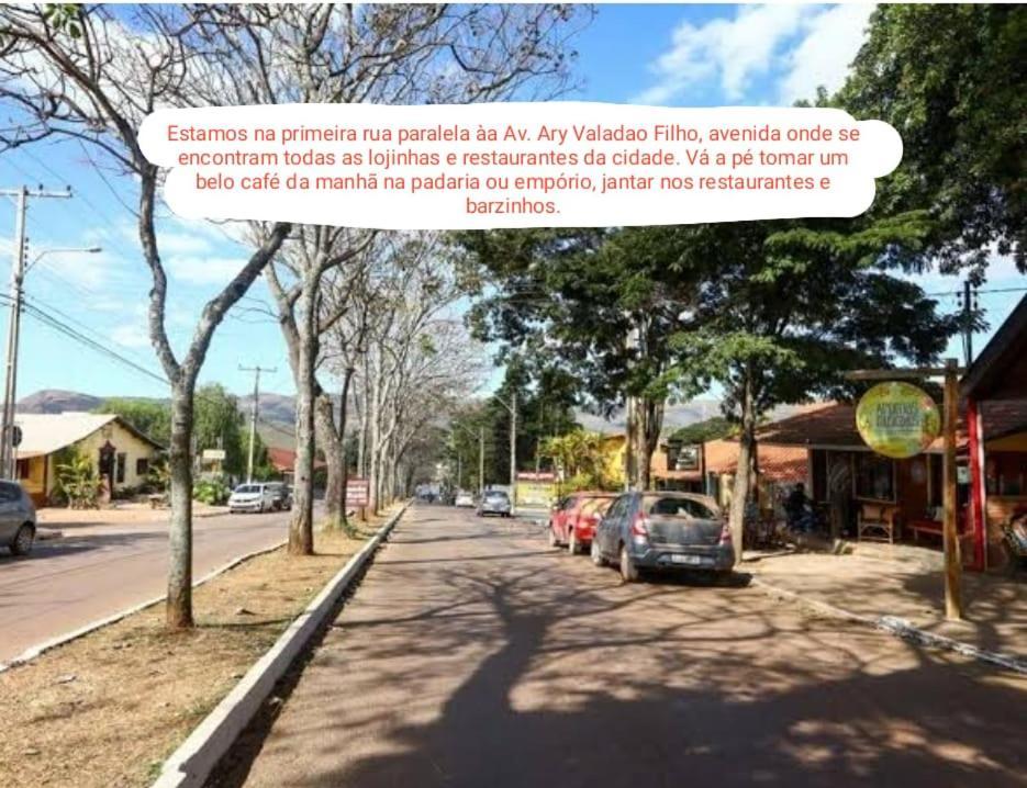 Free Soul House - Localizacao Ideal No Centrinho Alto Paraíso de Goiás Exteriör bild
